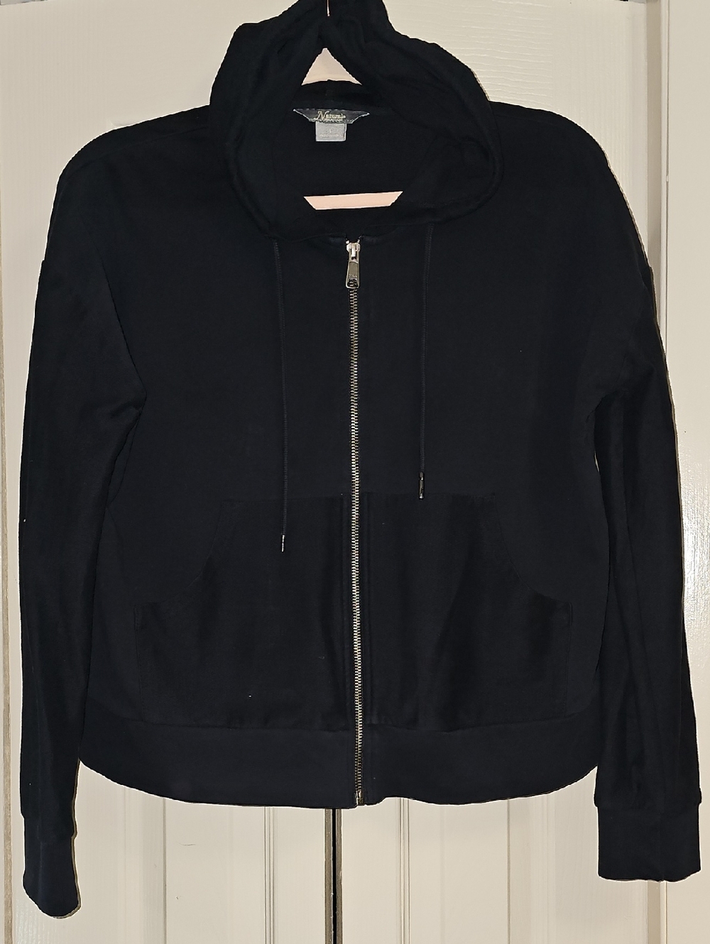 Classic Black Zip-Up Hoodie
